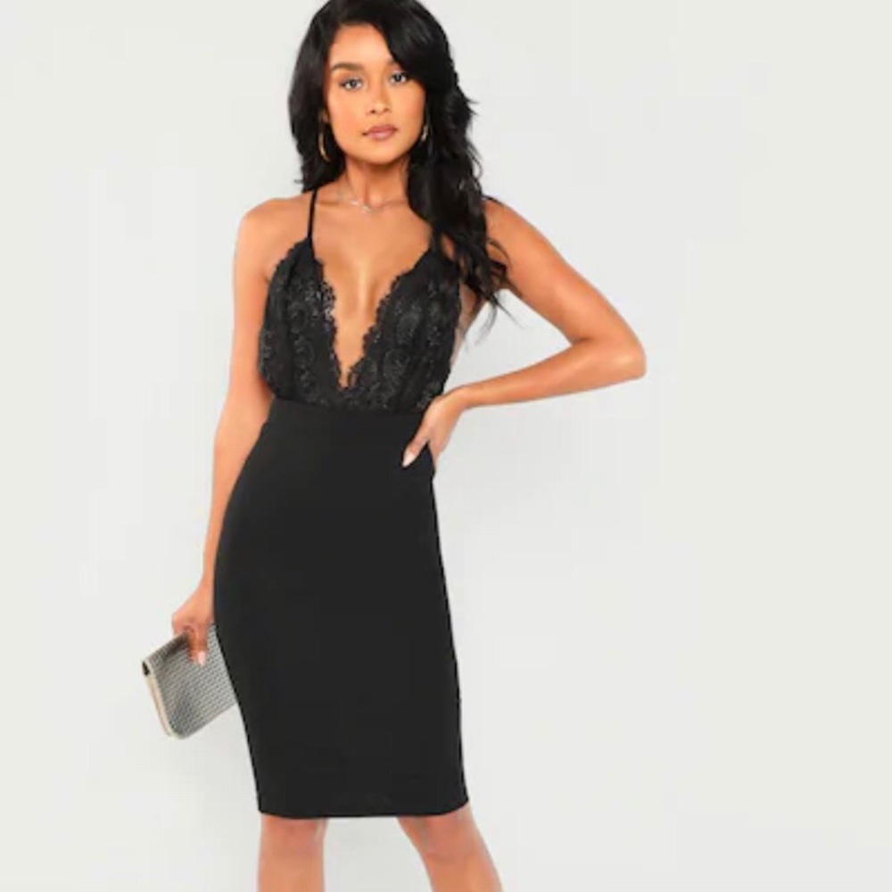 Black Lace Bodysuit
